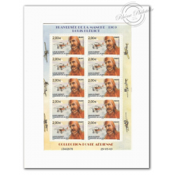 PA N°_72 LOUIS BLERIOT 2009 LUXE feuille collector de 10 timbres