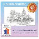 BLOC DE FRANCE FFAP N°1 "CONGRES POITIERS 2007" NEUF**