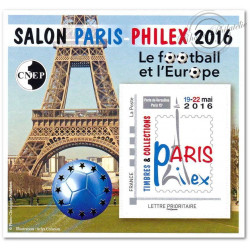BLOC FRANCE CNEP N° 72 "SALON PARIS PHILEX 2016" AUTOADHESIF TOUR EIFFEL