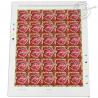 FEUILLE TIMBRES POSTE AUTOADHÉSIFS 72A SAINT VALENTIN COEURS 2006 DE SCHERRER