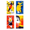 CARNET FRANCE BC1478 "LES ARTS DU CIRQUE" TIMBRES POUR AFFRANCHIR 12 LETTRES 20g