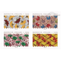 CARNET FRANCE BC1657 INSPIRATION AFRICAINE TIMBRES POUR AFFRANCHIR lettres 20g