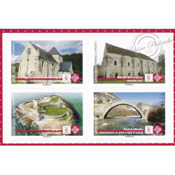 CARNET FRANCE N°C1765 NOTRE PATRIMOINE TIMBRES POUR AFFRANCHIR 12 lettres 20g