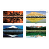 CARNET FRANCE BC1360 DE TIMBRES POUR AFFRANCHIR 12 LETTRES 20g "PAYSAGES REFLETS DU MONDE"