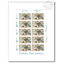 PA N°_62 BIPLAN POTEZ 25 (1998) FEUILLE COLLECTOR 10 timbres F62a