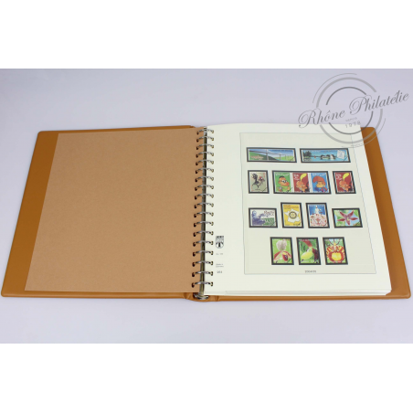 ALBUM LINDNER, POUR COLLECTION TIMBRES FRANCE 2005-2006