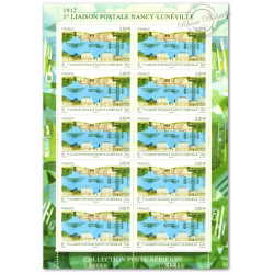 PA N°75 LIAISON NANCY LUNEVILLE 2012, FEUILLE COLLECTOR
