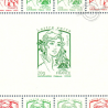 FEUILLE FRANCE F4774A TIMBRES "MARIANNE ET LA JEUNESSE" (2013) FEUILLE COMPLETE