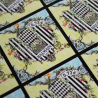 FEUILLE AUTOADHESIVE, CŒUR DE BALMAIN N°1372 TIMBRES**2017-LUXE