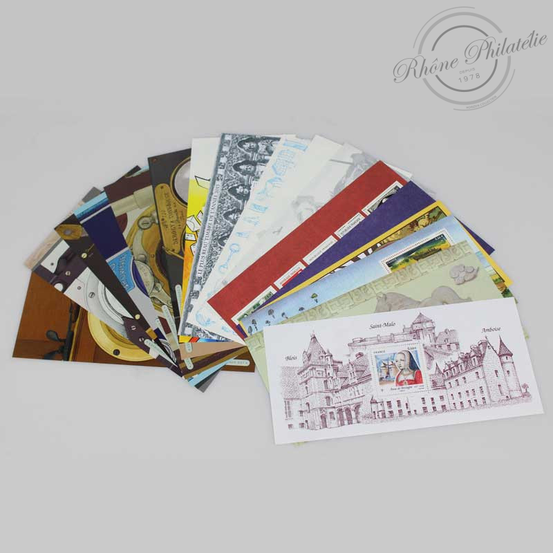 LOT DE BLOCS SOUVENIRS ANNEE COMPLÈTE FRANCE DE 2014 DU N°91 A 106-LUXE