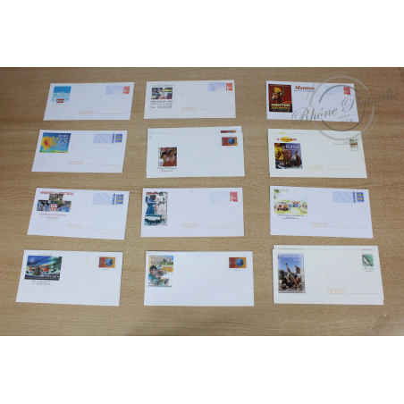 LOT DE 50 ENVELOPPES, PRÉ-AFFRANCHIES, FESTIVALS EN FRANCE, LETTRES 20G