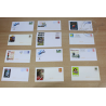 LOT DE 50 ENVELOPPES, PRÉ-AFFRANCHIES, FESTIVALS EN FRANCE, LETTRES 20G