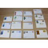LOT DE 55 ENVELOPPES, PRÉ-AFFRANCHIES, DIVERS, LETTRES 20G