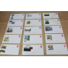 LOT DE 50 ENVELOPPES, PRÉ-AFFRANCHIES, PAYSAGES FRANÇAIS, LETTRES 20G