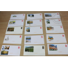 LOT DE 50 ENVELOPPES, PRÉ-AFFRANCHIES, PAYSAGES FRANÇAIS, LETTRES 20G