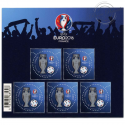 BLOC FEUILLET N°137 UEFA EURO 2016 EN FRANCE