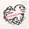 FEUILLE TIMBRES POSTE AUTOADHÉSIFS N°103 CŒURS 2007 GIVENCHY POUR LETTRE 50G