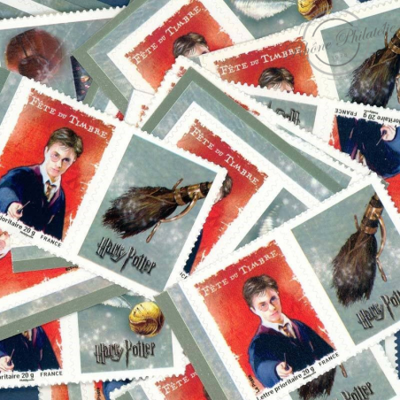 Carnet Timbres Harry Potter Prestige Royal Mail - Édition Spéciale Avec Cachet Postal HP