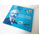 FRANCE, LIVRE DES TIMBRES " JULES VERNE : AVENTURES ET LÉGENDES " ANNÉE 2005