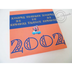 LE LIVRE DES TIMBRES FRANCE ANNÉE 2002 AVEC BOITIER - COMPLET - TIMBRES NEUFS**
