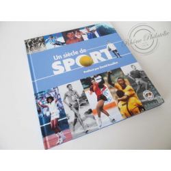 FRANCE, LIVRE DES TIMBRES " UN SIÈCLE DE SPORT " ANNÉE 2000 TRÈS BONNE QUALITÉ