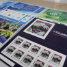 LOT 9 LIVRETS COLLECTORS, THEME SPORT / FOOTBALL RUBGY