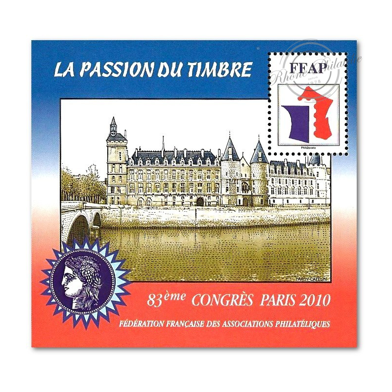 BLOC FFAP N°4 "CONGRES PARIS 2010"