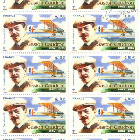 PA N°79 GASTON CAUDRON 2015 FEUILLE COLLECTOR