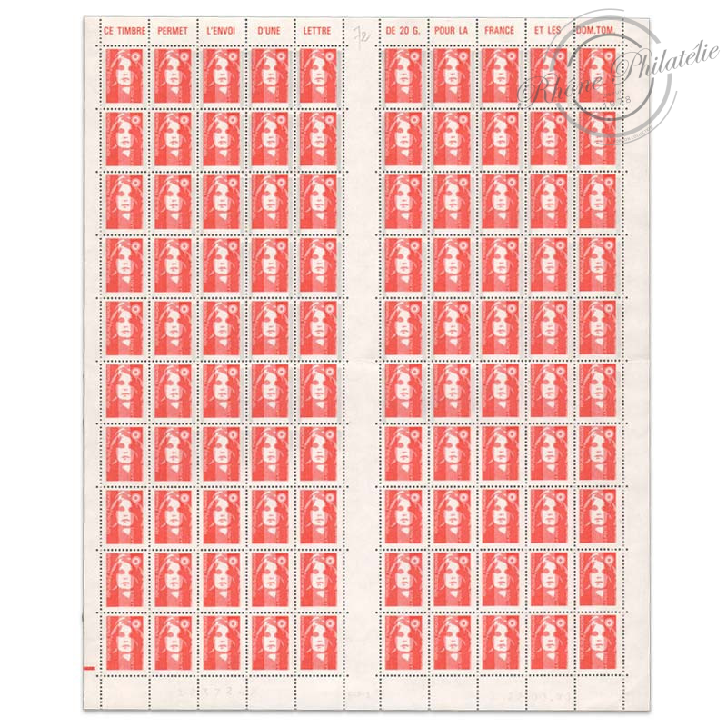 Planche De 24 Timbres Autocollants Lettre Verte – Validité Permanente, économisez 20% Sur L’affranchissement 100g