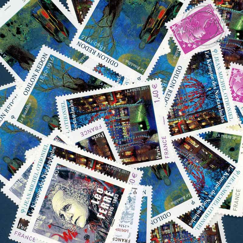 LOT DE 50 TIMBRES-POSTE 1.40€ LOT DE 50 TIMBRES-POSTE 1.40€