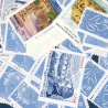LOT DE 50 TIMBRES-POSTE 1.25€