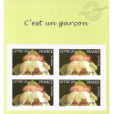 CARNET FRANCE BC55 DE TIMBRES POUR AFFRANCHIR 10 LETTRES 20g "C\'EST UN GARCON"