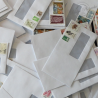 LOT DE 200 ENVELOPPES AFFRANCHIES LETTRE VERTE 20g
