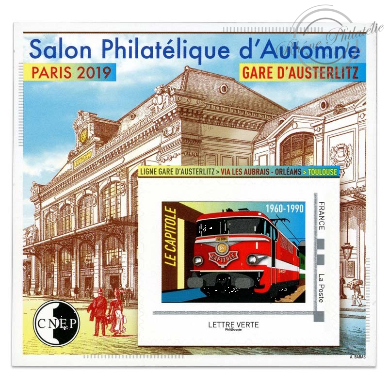 FRANCE BLOC CNEP N°81 "LE CAPITOLE" BLOC AUTOADHÉSIF LUXE-2019