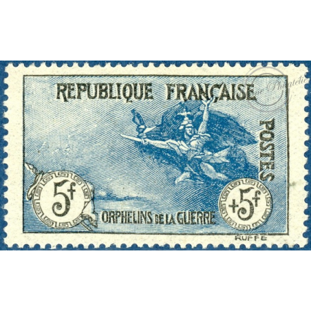 FRANCE N °155 ORPHELINS DE LA GUERRE 1917, TIMBRE NEUF