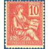 FRANCE N°116 TYPE MOUCHON 10C ROUGE, TIMBRE NEUF** - 1900-01