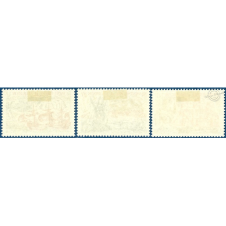 SAINT-PIERRE-ET-MIQUELON N°395 A 397, TIMBRES NEUFS AVEC CHARNIÈRE, 1969