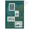 FRANCE BLOC N°F5440 TIMBRES NOTRE DAME DE PARIS, FEUILLET LUXE** ANNEE 2020