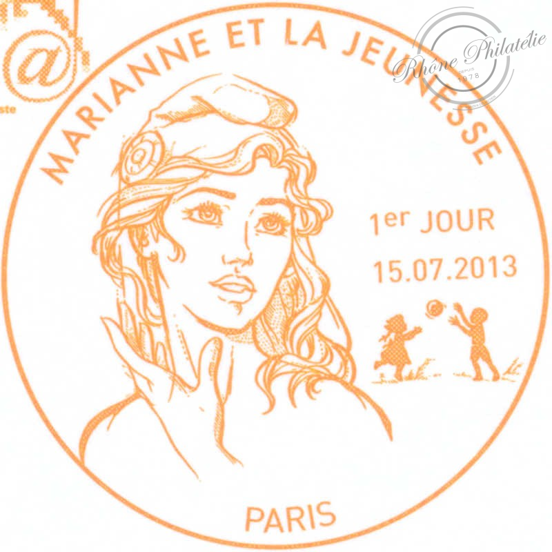 LOT DE 12 BLOCS N°133 MARIANNE ET LA JEUNESSE 2013
