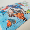 LOT DE 25 FEUILLETS F4498 LES PAPILLONS, FACIALE 71.50 EUROS