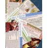 LOT DE 24 TIMBRES-AUTOADHESIFS VALIDITES PERMANENTES PRIORITAIRES 20G, SAVEURS DE NOS REGIONS