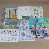 LOT DE TIMBRES DIVERS EN EUROS DE 2016, VALEUR FACIALE DE 385€