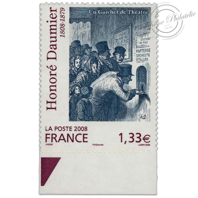FRANCE AUTOADHESIF N°224 HONORE DAUMIER, TIMBRE NEUF-2008