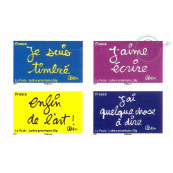 CARNET FRANCE BC609 DE TIMBRES POUR AFFRANCHIR 12 LETTRES 20g LES TIMBRES DE BEN
