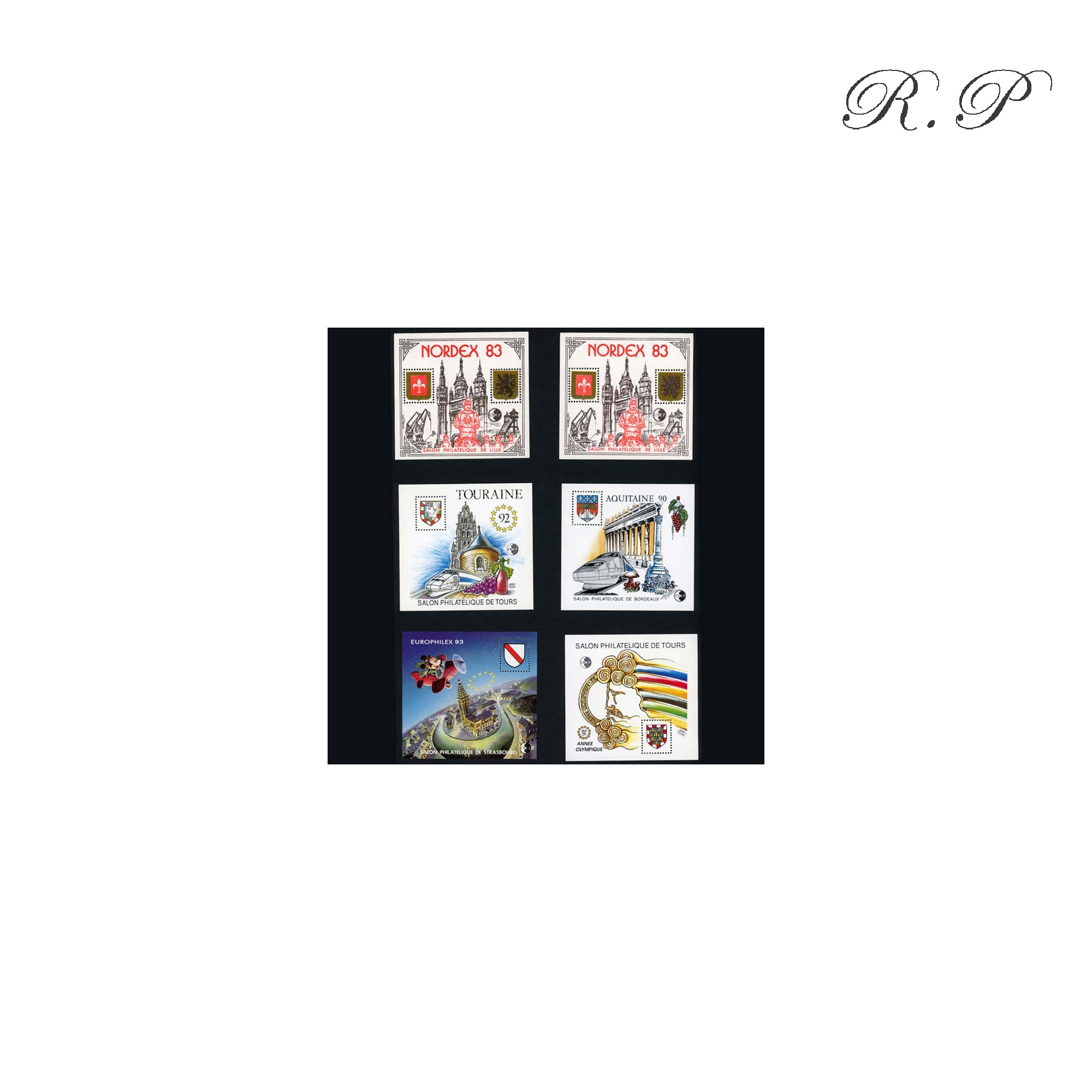 FRANCE LOT DE 17 BLOCS CNEP, FFAP AVANT 2000