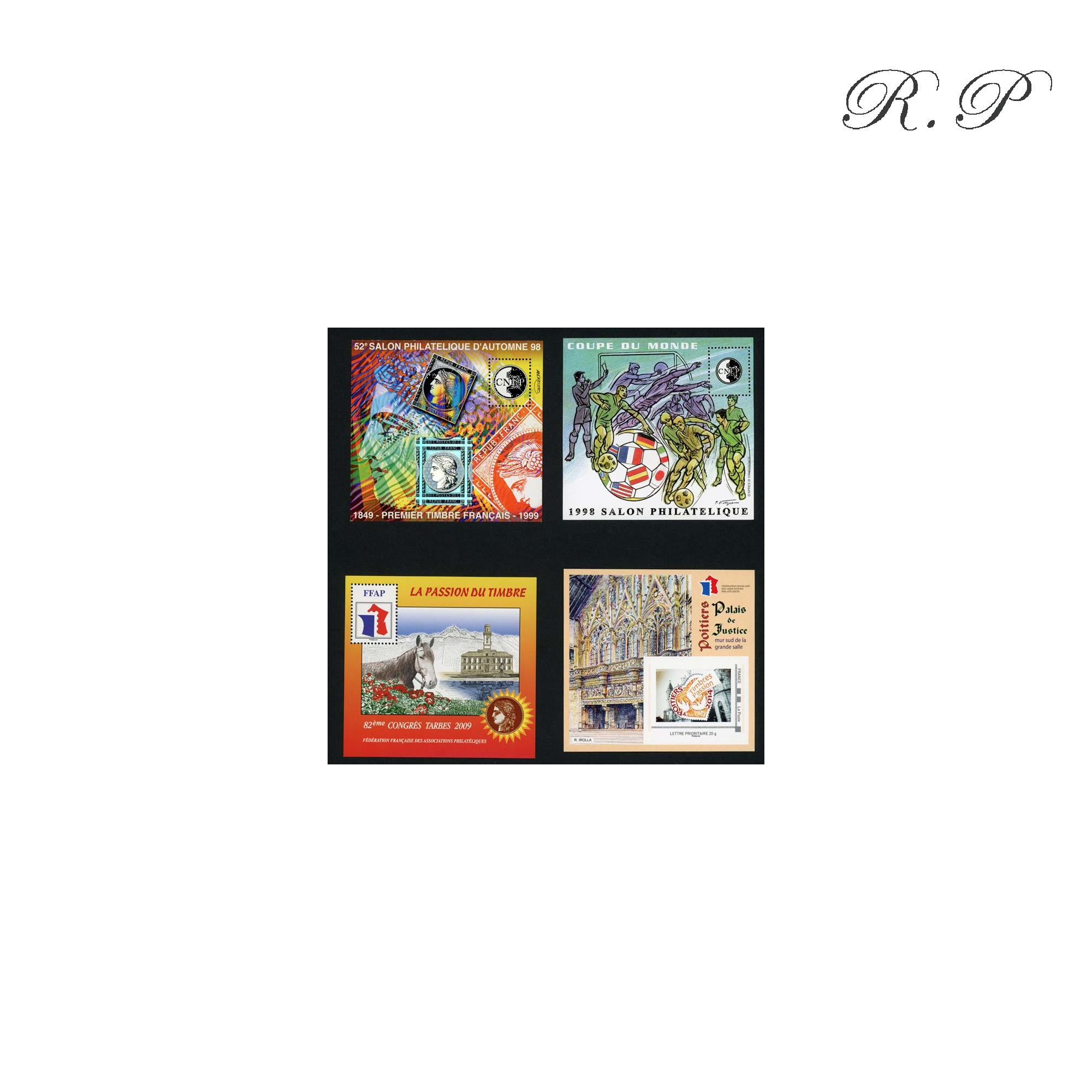 FRANCE LOT DE 17 BLOCS CNEP, FFAP AVANT 2000