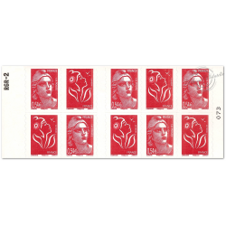 CARNET "60 ANS MARIANNE DE GANDON" N°1514 COMPOSITION VARIABLE, GANDON et LAMOUCHE