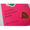 LOT DE 30 BLOCS N°27 LE COEUR NE ME QUITTE JAMAIS, FACIALE 69€