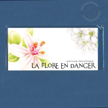 BLOC SOUVENIR N°155 ET 155A, LA FLORE EN DANGER-2019-LUXE TIMBRES NEUFS**