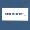 BLOC SOUVENIR N°161, MUSEE DE LA POSTE-2019-LUXE
